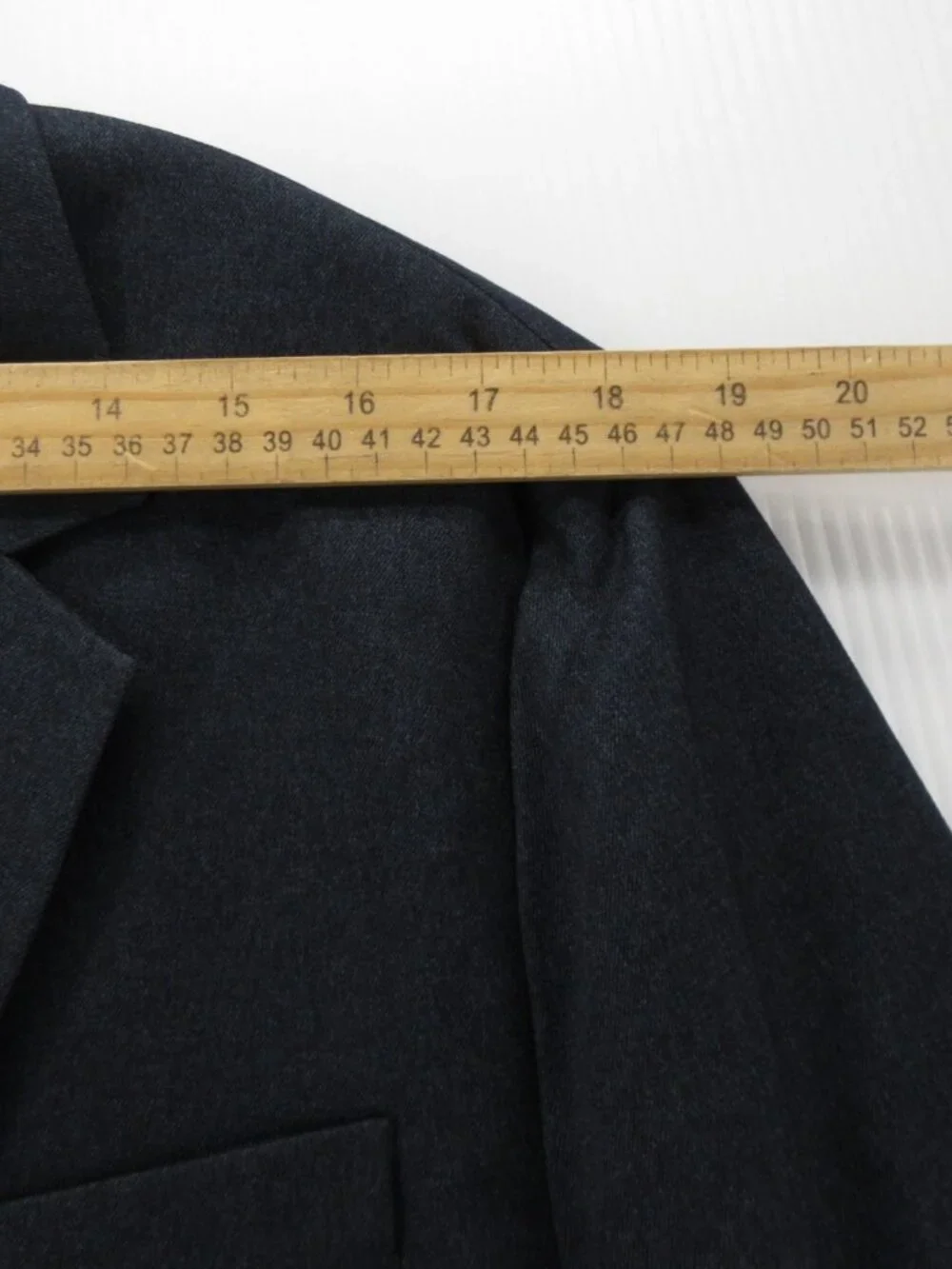 Bluffworks Sport Coat 42 Navy Gramercy Blazer Performance Slim Travel